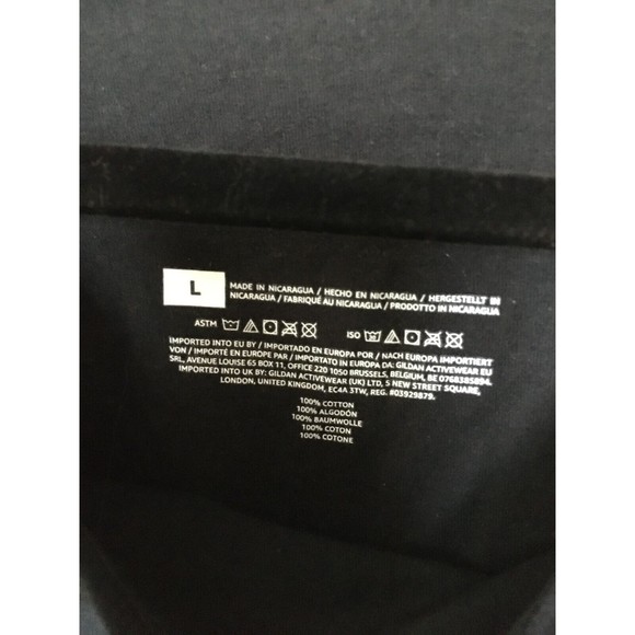 T-shirt Large Unisex Black "I Can't I'm in Grad School Cotton Chest 42"Unisex - Picture 7 of 7